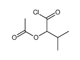 2-乙酰氧基-3-甲基丁酰氯 结构式