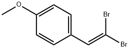 1-(2,2-二溴乙烯基)-4-甲氧基苯 结构式