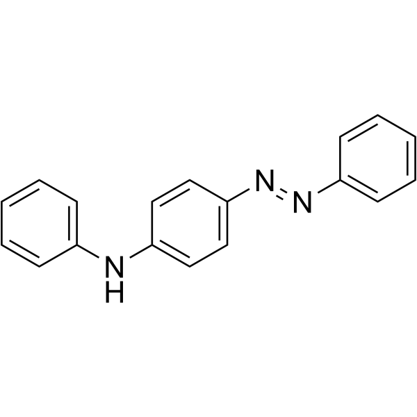 4-苯偶氮二苯胺 结构式