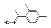2,4-二甲基苯乙酮肟 结构式
