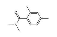 N,N,2,4-tetramethylbenzamide 结构式