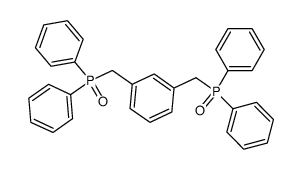 Phosphine oxide, 1,1'-[1,3-phenylenebis(methylene)]bis[1,1-diphenyl- 结构式