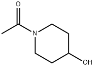 1-乙酰基哌啶-4-醇 结构式