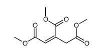 1-Propene-1,2,3-tricarboxylic acid, trimethyl ester, (Z)- (9CI) 结构式