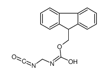 Carbamic acid, N-(isocyanatomethyl)-, 9H-fluoren-9-ylmethyl ester 结构式