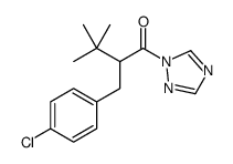 1-(4-氯苄基)-1-(1H-1,2,4-三唑-1-基)-频那酮 结构式