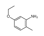 5-乙氧基-2-甲基苯胺 结构式