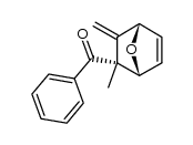 Methanone, [(1R,2S,4S)-2-methyl-3-methylene-7-oxabicyclo[2.2.1]hept-5-en-2-yl]phenyl-, rel- 结构式