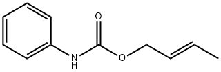 2-Buten-1-ol, phenylcarbamate, (E)- (9CI) 结构式