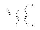 2-甲基-1,3,5-苯三甲醛 结构式