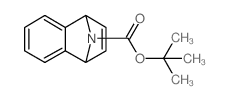 1,4-二氢-1,4-表亚氨基萘-9-羧酸叔丁酯 结构式
