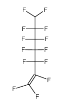 1,1,2,3,3,4,4,5,5,6,6,7,7-十三氟-1-庚烯 结构式