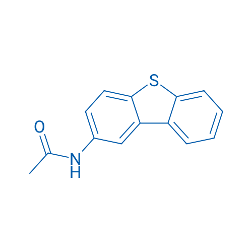 N-(二苯并噻吩-2-基)乙酰胺 结构式