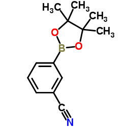 3-氰基苯硼酸频哪醇酯 结构式