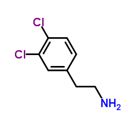 3,4-二氯苯乙胺 结构式