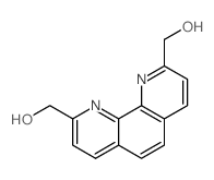 2,9-二羟甲基-1,10-菲啰啉 结构式