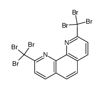 2,9-双(三溴甲基)-1,10-菲咯啉 结构式