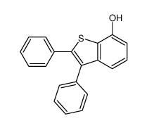 2,3-二苯基苯并[b]噻吩-7-醇 结构式