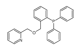 Pyridine, 2-[[[2-(diphenylphosphino)phenyl]methoxy]methyl]- 结构式