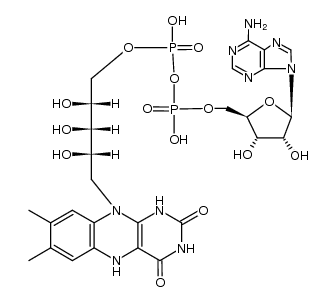 还原型黄素腺嘌呤二核苷酸 结构式