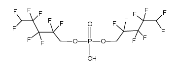 1-Pentanol, 2,2,3,3,4,4,5,5-octafluoro-, 1,1'-(hydrogen phosphate) 结构式