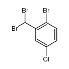 1-溴-4-氯-2-(二溴甲基)苯 结构式
