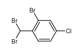 2-溴-4-氯-1-(二溴甲基)苯 结构式