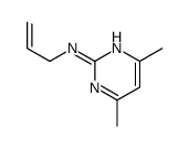 2-Pyrimidinamine, 4,6-dimethyl-N-2-propen-1-yl- 结构式