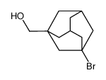 (3-溴-1-金刚烷基)甲醇 结构式