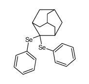 2,2-二(苯基硒基)金刚烷 结构式