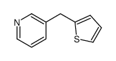 Pyridine, 3-(2-thienylmethyl)- 结构式