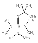 叔丁基亚氨基三(二甲基氨基)钽(V) 结构式