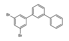 3,5-二溴-1,1':3',1''-三联苯 结构式