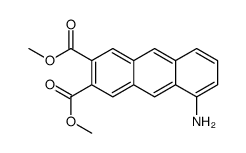 5-氨基-2,3-蒽二羧酸二甲酯 结构式