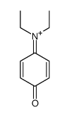 Ethanaminium, N-ethyl-N-(4-oxo-2,5-cyclohexadien-1-ylidene)- 结构式