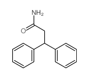 3,3-二苯基丙酰胺 结构式