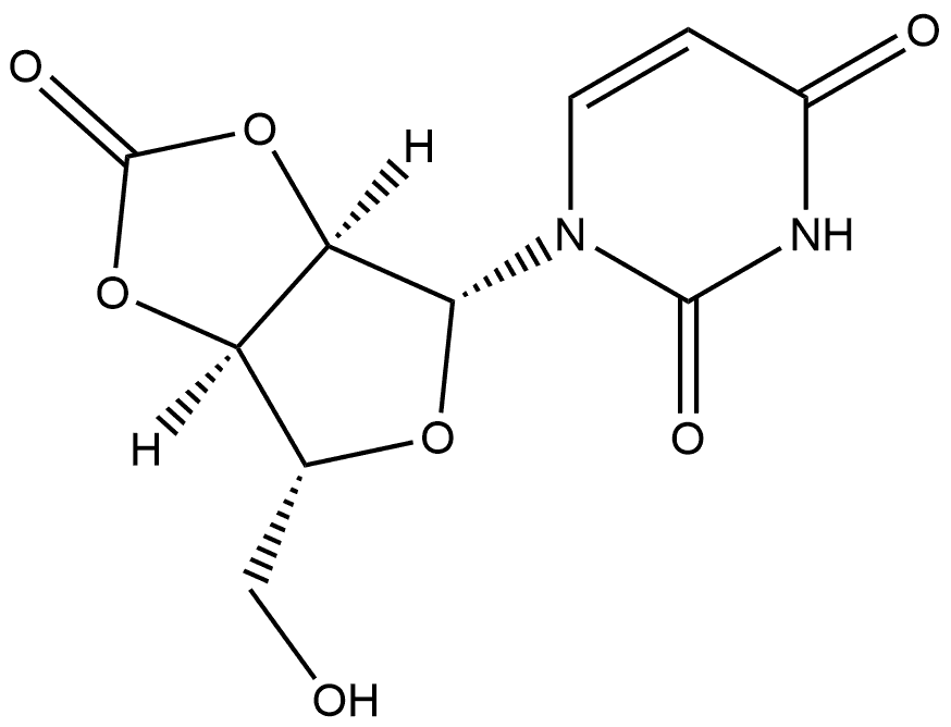 Uridine, cyclic 2',3'-carbonate (7CI,8CI,9CI) 结构式