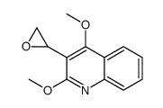 2,4-二甲氧基-3-环氧乙烷基喹啉 结构式