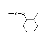 Silane, [(2,6-dimethyl-1-cyclohexen-1-yl)oxy]trimethyl- 结构式