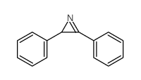 2,3-二苯基-2H-氮杂环丙烯 结构式