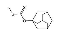 Carbonodithioic acid, S-methyl O-tricyclo[3.3.1.13,7]dec-1-yl ester 结构式