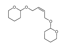 2H-Pyran, 2,2'-[(2Z)-2-butene-1,4-diylbis(oxy)]bis[tetrahydro- 结构式