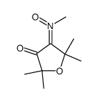 3(2H)-Furanone, dihydro-2,2,5,5-tetramethyl-4-(methyloxidoimino)-, (E)- (9CI) 结构式