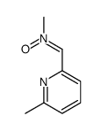 N-[(6-甲基-2-吡啶基)亚甲基]甲胺 N-氧化物 结构式