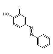 2-氯-4-苯基偶氮苯酚 结构式