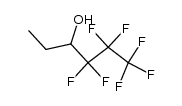 4,4,5,5,6,6,6-七氟-3-己醇 结构式