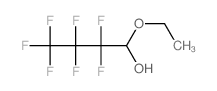 1-乙氧基-2,2,3,3,4,4,4-七氟丁-1-醇 结构式
