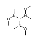 N,N',N''-膦三烷基(N,O-二甲基羟胺) 结构式
