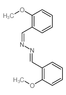 邻茴香醛嗪 结构式