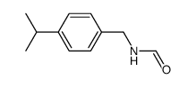 N-(4-异丙基苄基)甲酰胺 结构式